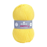 DMC - Knitty 4 - 100% Acrylique - Pelote 100g/280m - Jaune