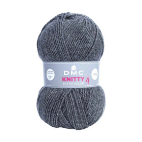 DMC - Knitty 4 - 100% Acrylique DK - Pelote 50g - Gris Foncé