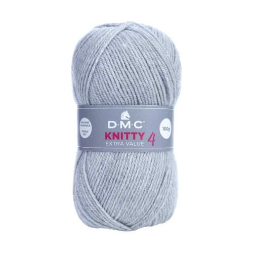 DMC - Knitty 4 - 100% Acrylic DK - Ball 50g - Grey