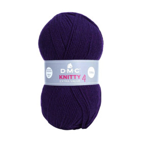 DMC - Knitty 4 - 100% Acrylic DK - Ball 50g - Dark Purple