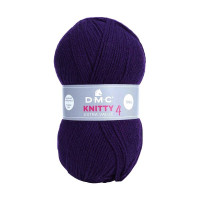 DMC - Knitty 4 - 100% Acrylique DK - Pelote 50g - Violet Foncé