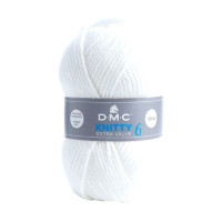 DMC - Knitty 6 - 100% Acrylique - Pelote 100g/140m - Blanc