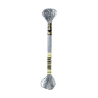 DMC - Mouliné Light Effects - Metallic Thread - Skein 8m - Silver
