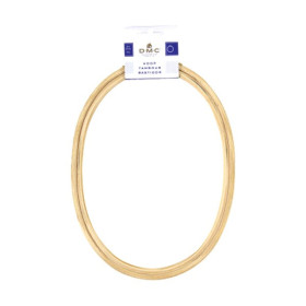 DMC - Oval Embroidery Hoop - Beech Wood - 18x24 cm