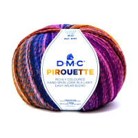 DMC - Pirouette - Multicolour Acrylic - Ball 200g/500m - Blue / Purple