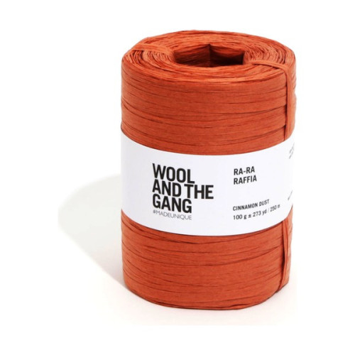 DMC - Ra-Ra Raffia - 100% Wood Fibre - Ball 100g/250m - Cinnamon Dust