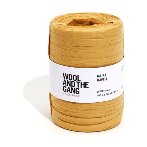 DMC - Ra-Ra Raffia - 100% Fibre de Bois - Pelote 100g/250m - Desert Palm