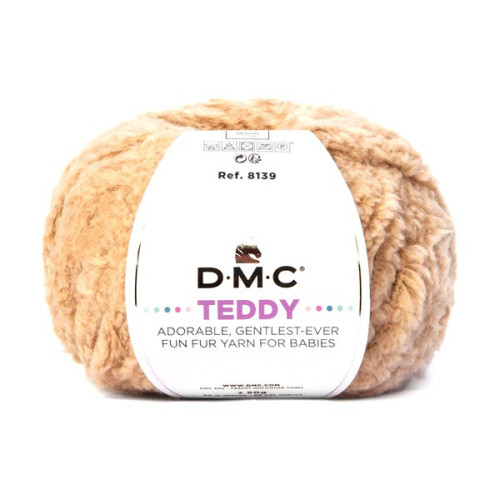 DMC - Teddy - Baby Polyamide Yarn - Ball 50g/90m - Light Brown