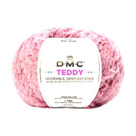 DMC - Teddy - Laine Baby Polyamide - Pelote 50g/90m - Rose Moyen