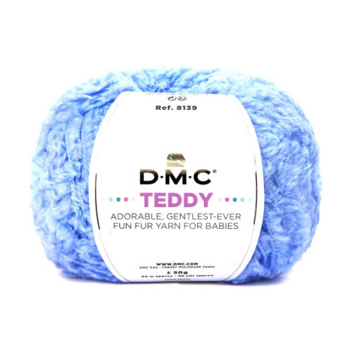 DMC - Teddy - Baby Polyamide Yarn - Ball 50g/90m - Blue