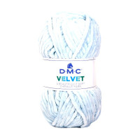 DMC - Velvet - 100% Polyester Chenille - Ball 100g/100m - Light Blue