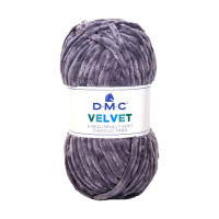 DMC - Velvet - 100% Polyester Chenille - Ball 100g/100m - Misty Purple
