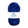DMC - Velvet - 100% Polyester Chenille - Ball 100g/100m - Royal Blue