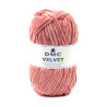 DMC - Velvet - 100% Polyester Chenille - Ball 100g/100m - Salmon / Light Pink