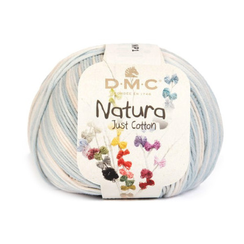 DMC - Natura Multico - Multicolour Combed Cotton - Ball 50g/155m - Blue