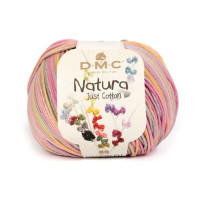 DMC - Natura Multico - Multicolour Combed Cotton - Ball 50g/155m - Pastel