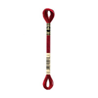 DMC - Mouliné Light Effects - Metallic Thread - Skein 8m - Red / Burgundy