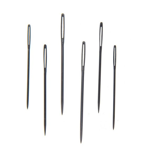 RICO - Embroidery Needles - lot de 6 - Pointues - N18-n22
