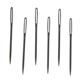 RICO - Aiguilles à Broder - lot de 6 - Pointues - N16