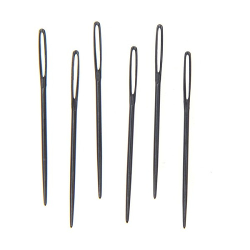 RICO - Aiguilles à Broder - lot de 6 - Pointes Emoussée - N16