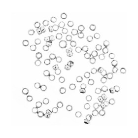 RICO - Perles à Écraser - 2,0MM SILVER (3)