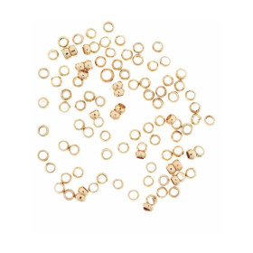 RICO - Perles à Écraser - 2,0MM GOLD (3)