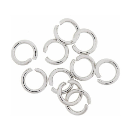RICO - Anneaux Ouverts - lot de 10 - Ø7mm - Acier Inox