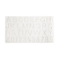 RICO - Moule Silicone - Alphabet - 19x35CM