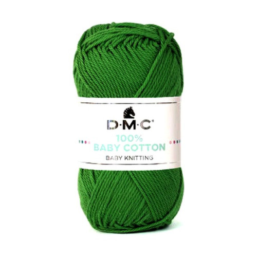 DMC - Baby Cotton - 100% Combed Cotton - Ball 50g/155m - Green