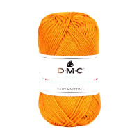 DMC - Baby Cotton - 100% Combed Cotton - Ball 50g/155m - Yellow Orange