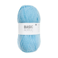 RICO - Basic Acrylic DK - Fil Acrylique 100g/310m - Bleu Clair
