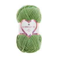 RICO - Chenillove - Chenille Yarn 100g/110m - Green