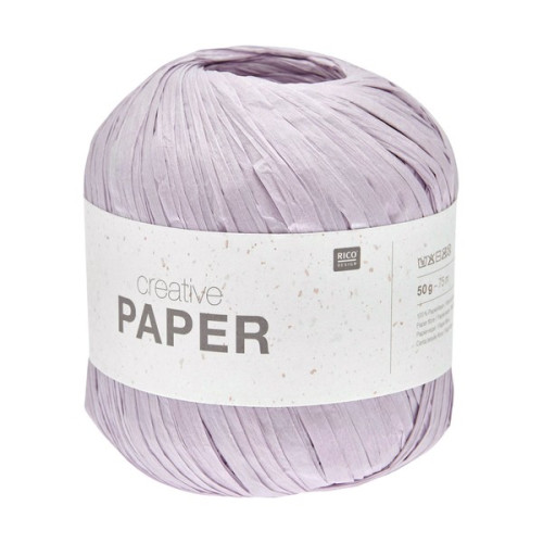 RICO - Creative Paper - Raphia Synthétique 50g/75m - Lilas