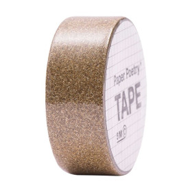 RICO - Glitter Tape 1,5x5m - Cuivre