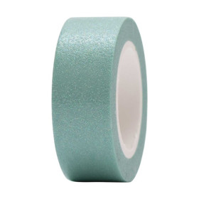 RICO - Glitter Tape 1,5x5m - Vert Clair
