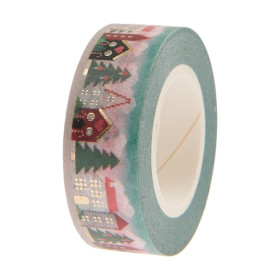 RICO - Masking Tape Paper Poetry 1,5x10m - Maisons