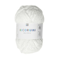 RICO - Ricorumi Nilli Nilli - Fil Chenille DK 25g/65m - Blanc