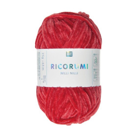 RICO - Ricorumi Nilli Nilli - Fil Chenille DK 25g/65m - Rouge