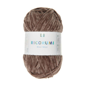 RICO - Ricorumi Nilli Nilli - Fil Chenille DK 25g/65m - Chocolat