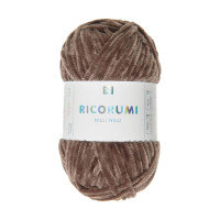 RICO - Ricorumi Nilli Nilli - Chenille DK 25g/65m - Chocolate