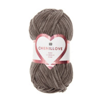 RICO - Chenillove - Chenille Yarn 100g/110m - Brown