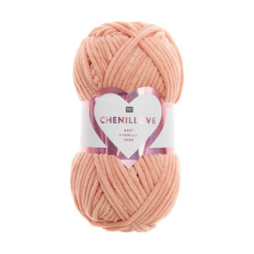 RICO - Chenillove - Chenille Yarn 100g/110m - Salmon