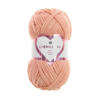 RICO - Chenillove - Fil Chenille 100g/110m - Saumon