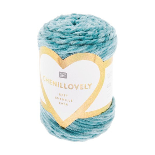 RICO - Chenillovely - Chenille DK 50g/130m - Aqua