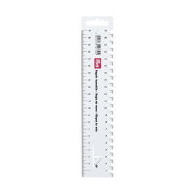PRYM - Réglette pour Plis et Ourlets - Plastique Souple - 21 cm