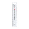 PRYM - Réglette pour Plis et Ourlets - Plastique Souple - 21 cm
