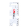 PRYM - Réglette à Ourlets - Plastique Transparent - 10,5 cm