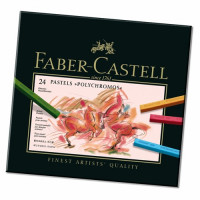 Faber-Castell - 24 Pastels Secs POLYCHROMOS®