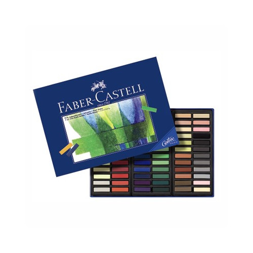 Faber-Castell - Creative Studio - Boîte de 72 Demi-Pastels Tendres