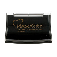 TSUKINEKO - VersaColor - Black Pigment Ink Pad